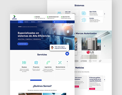 Project thumbnail - Web design / Diseño Web UNISA