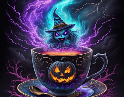 Stormy Tea Cup