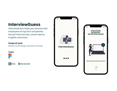 InterviewGuess App UI/UX Design