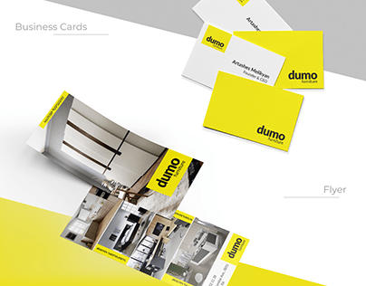 dumo furniture company branding