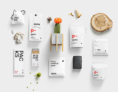 Branding Presentation Kit: Packs Mockups