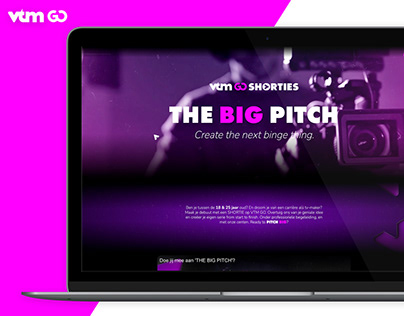 VTM GO SHORTIES • Mini-Website THE BIG PITCH (2024)
