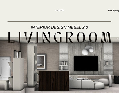 3D Model LivingRoom Interior