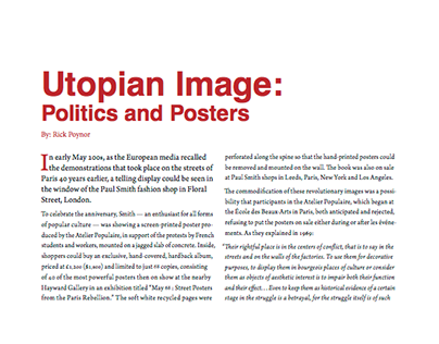 Utopian Image Essay