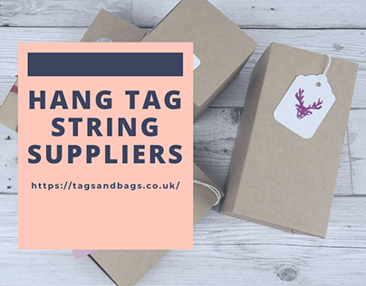 Hang Tag String Suppliers UK- Sky Custom Tags & Bags