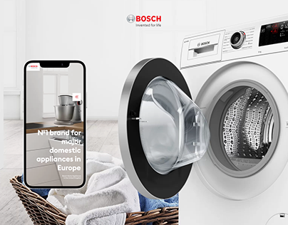 Bosch Home Appliances. Website redesign