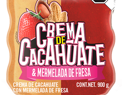 Empaque - Crema Duo Cacahuate/Mermelada