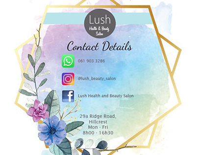 Lush web advert
