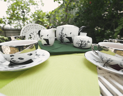 DANKOTUWA PORCELAIN - Panda Tea Set