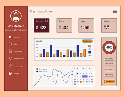 Project thumbnail - User Dashboard