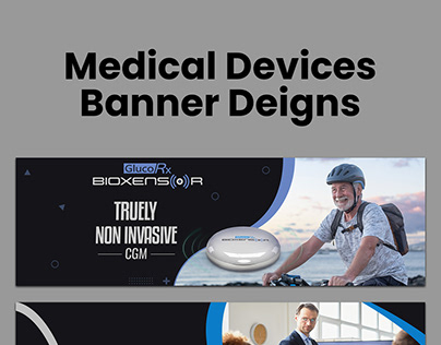 medical devices banner design