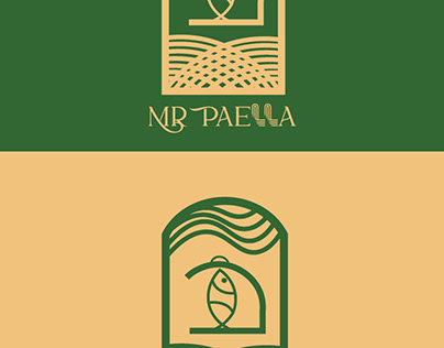 تصميم شعار لمطعم Mr Paella