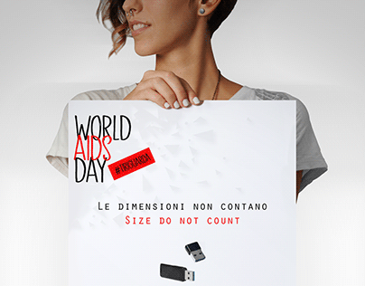 World against AIDS Day | Poster Personal Project