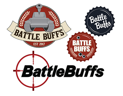 Battle Buffs TV Show Logo Cencepts