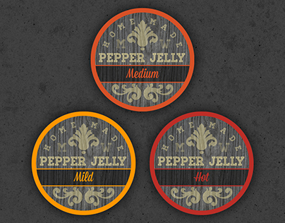 Pepper Jelly Jar Labels