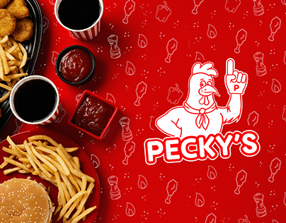 Pecky's Chicken - Food Branding