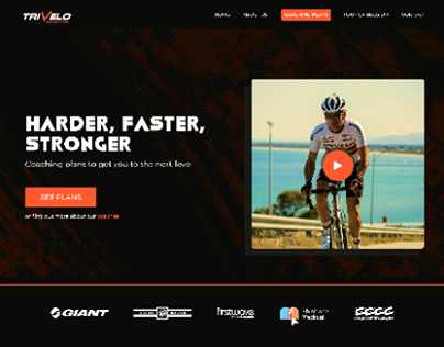 Cycling Coaching Website Design