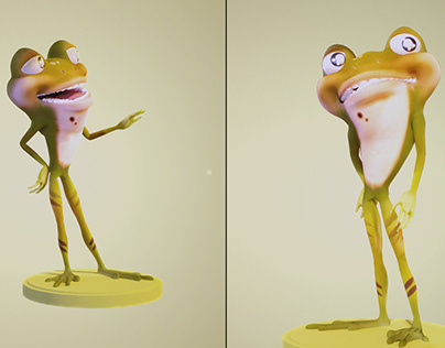 The Frog Character