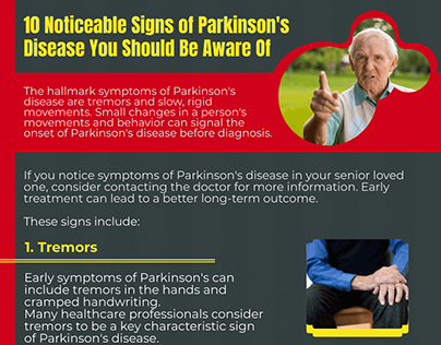 10 Most Noticeable Signs of Parkinson’s