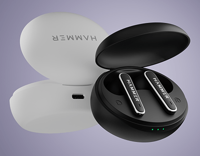 Hammer Airflow Lit Audio Earbuds | 3D Design