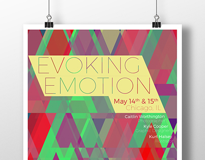 Evoking Emotion Mock Conference Poster