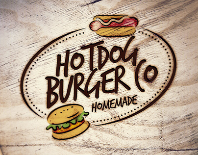 Logo Hot Dog Burger Co
