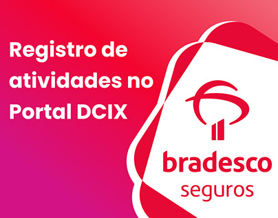 Registro de atividades no Portal DCIX - Bradesco