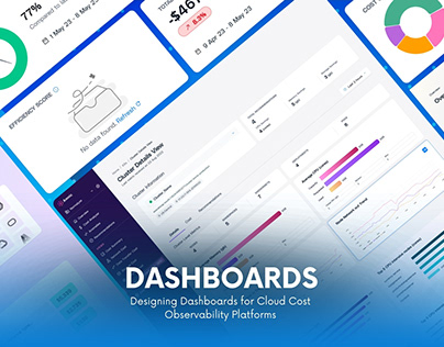 Designing Dashboards- Cloud Cost Monitoring Platform