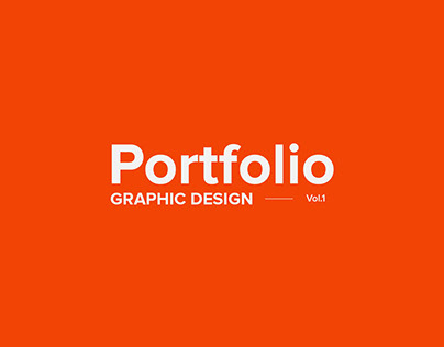Portfolio GRAPHIC DESIGN - Vol.1