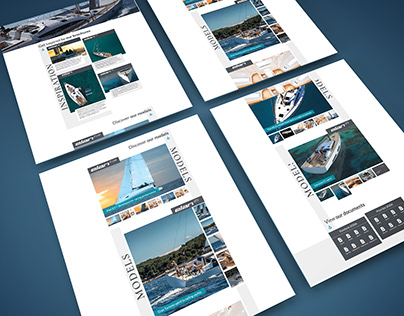 Webdesign for a boatshow