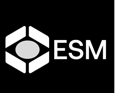 ESM logo fiktivní firmy