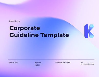 Brand Book Corporate Guideline Template