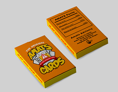 CARD PACKAGING DESIGN AND MOCK UP