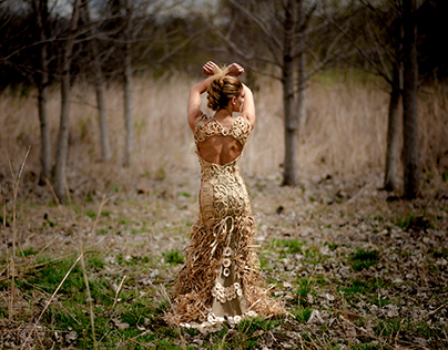 Fashion Design: Honeysuckle Gown, Creative Eradication