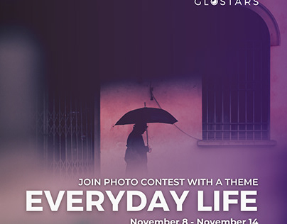 Everyday Life photo contest invitation by Glostars