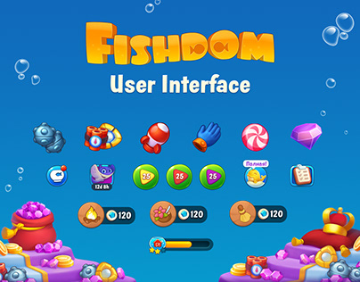 Fishdom User Interface
