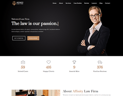 Affinity-Law-Firm-landng-page