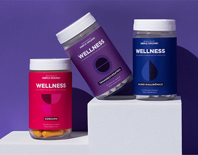Design de Embalagem - Simple Wellness