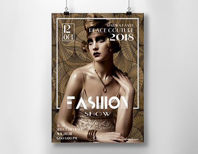 Fashion show Invitations & Pamphlet Design Design