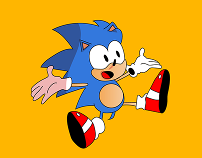 Primeira ilustração (Sonic the Hedgehog)