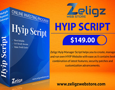 Buy Best Selling HYIP Script