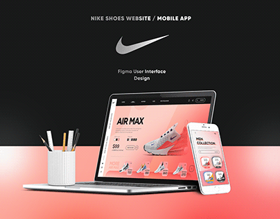 Nike Shoes - UI/UX Website Design