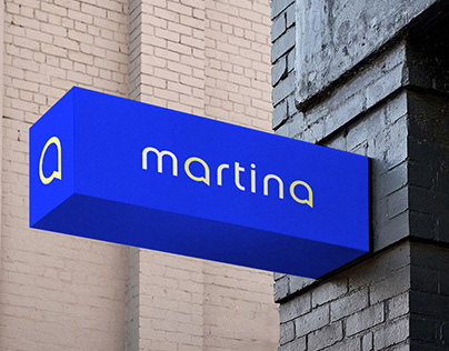 Разработка логотипа и фирменного стиля для "Martina"