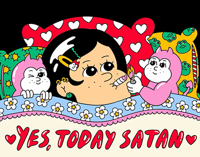 Yes, today Satan