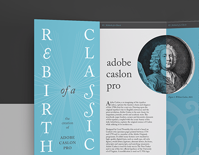 Rebirth Of A Classic | Font Brochure