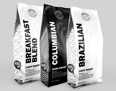 Perkatory Coffee Roasters // Branding Concept