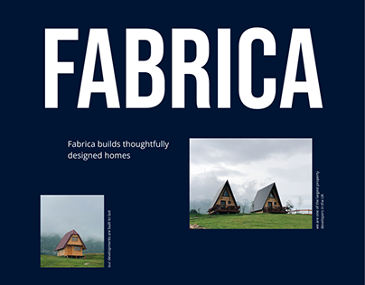 FABRICA|Corporate website design