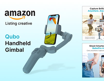 Amazon Listing Creatives of Gimbal