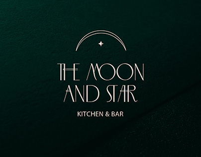 The Moon & Star, Kitchen & Bar Identity Design