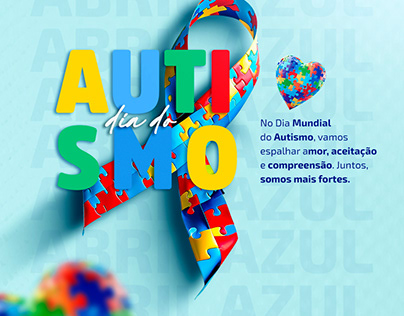 Dia mundial do Autismo - Abril Azul - blue April PACK